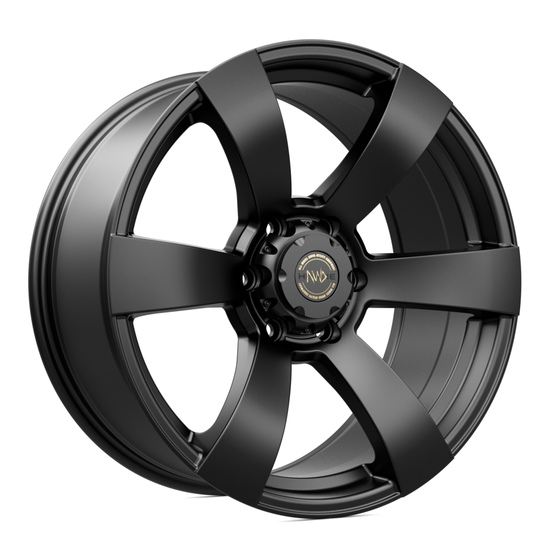 Hawke AWD Wheels Toba 20X9 Single Wheel Black