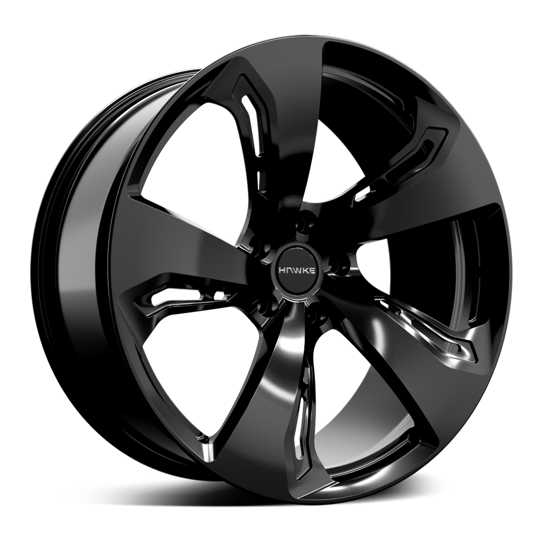 Hawke Wheels Tundra Forged 23X10.5 Single Wheel Black