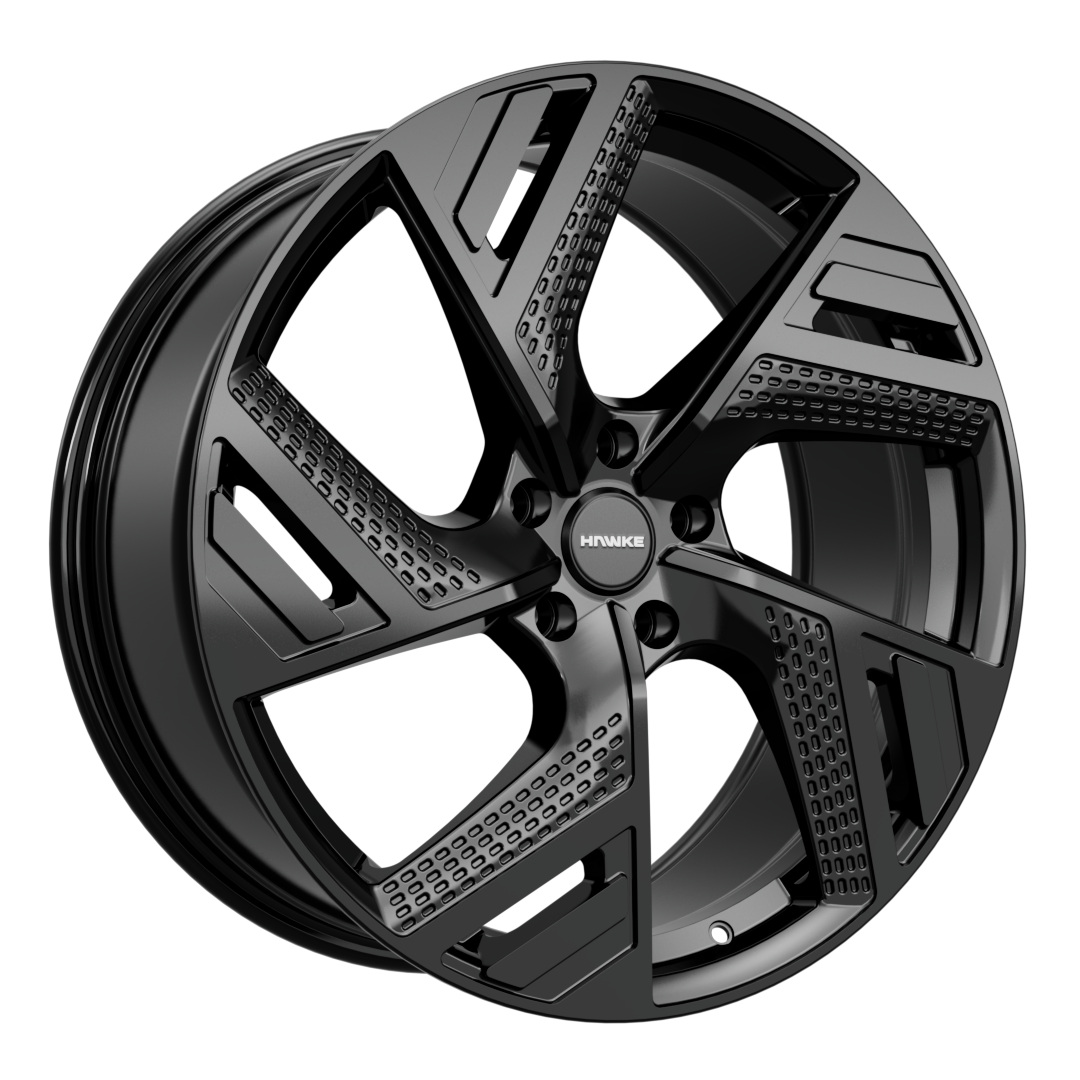 Hawke Wheels Valor 20X8.5 Single Wheel Black