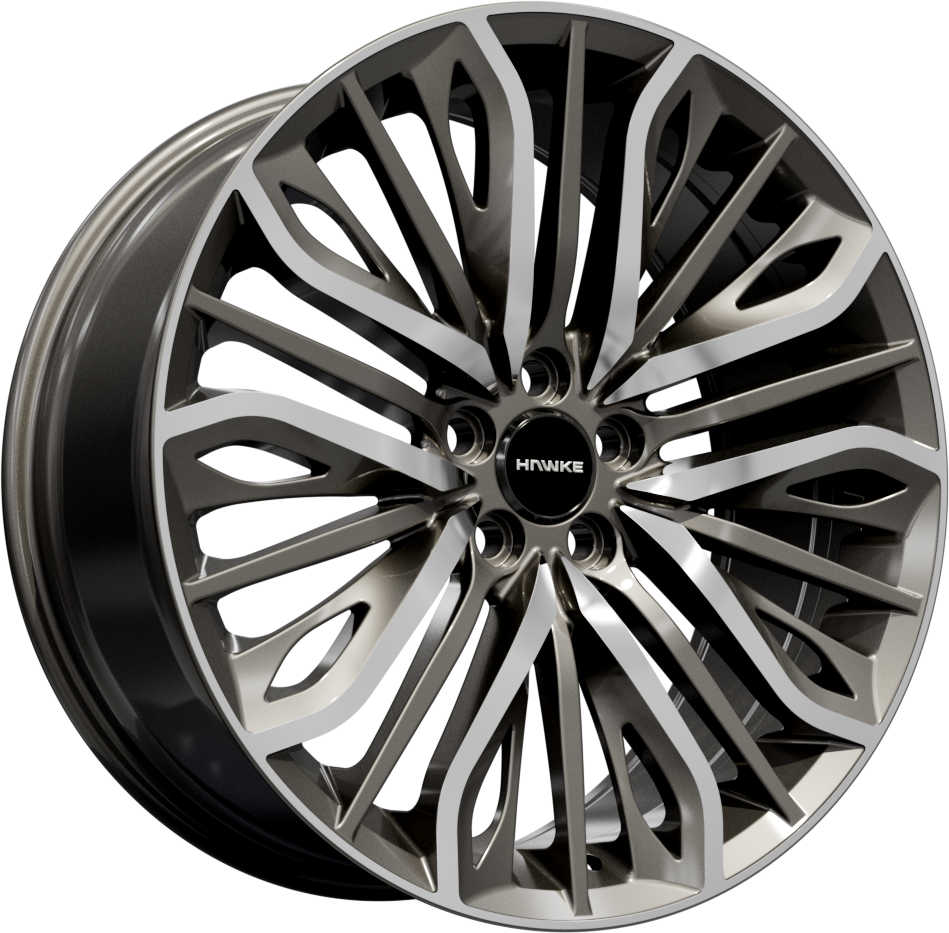 Hawke Wheels Vega 22X9.5 Single Wheel Gunmetal