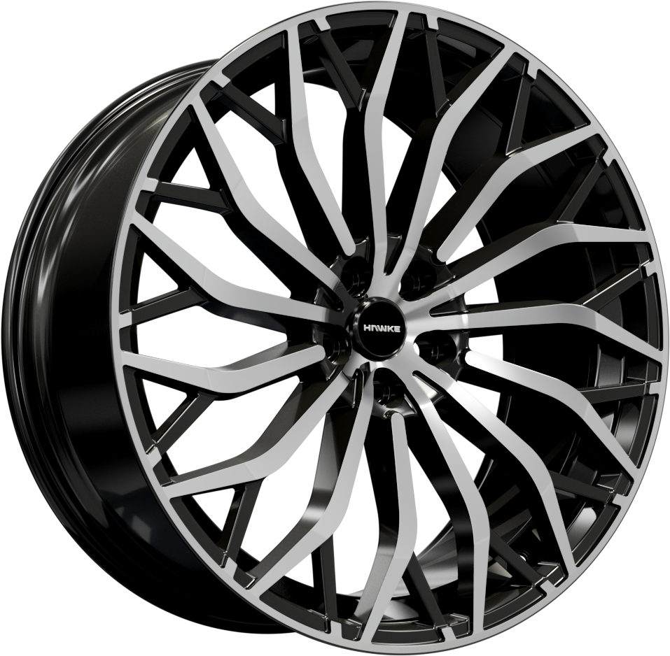 Hawke Wheels Zenith 22X10 Single Wheel Black