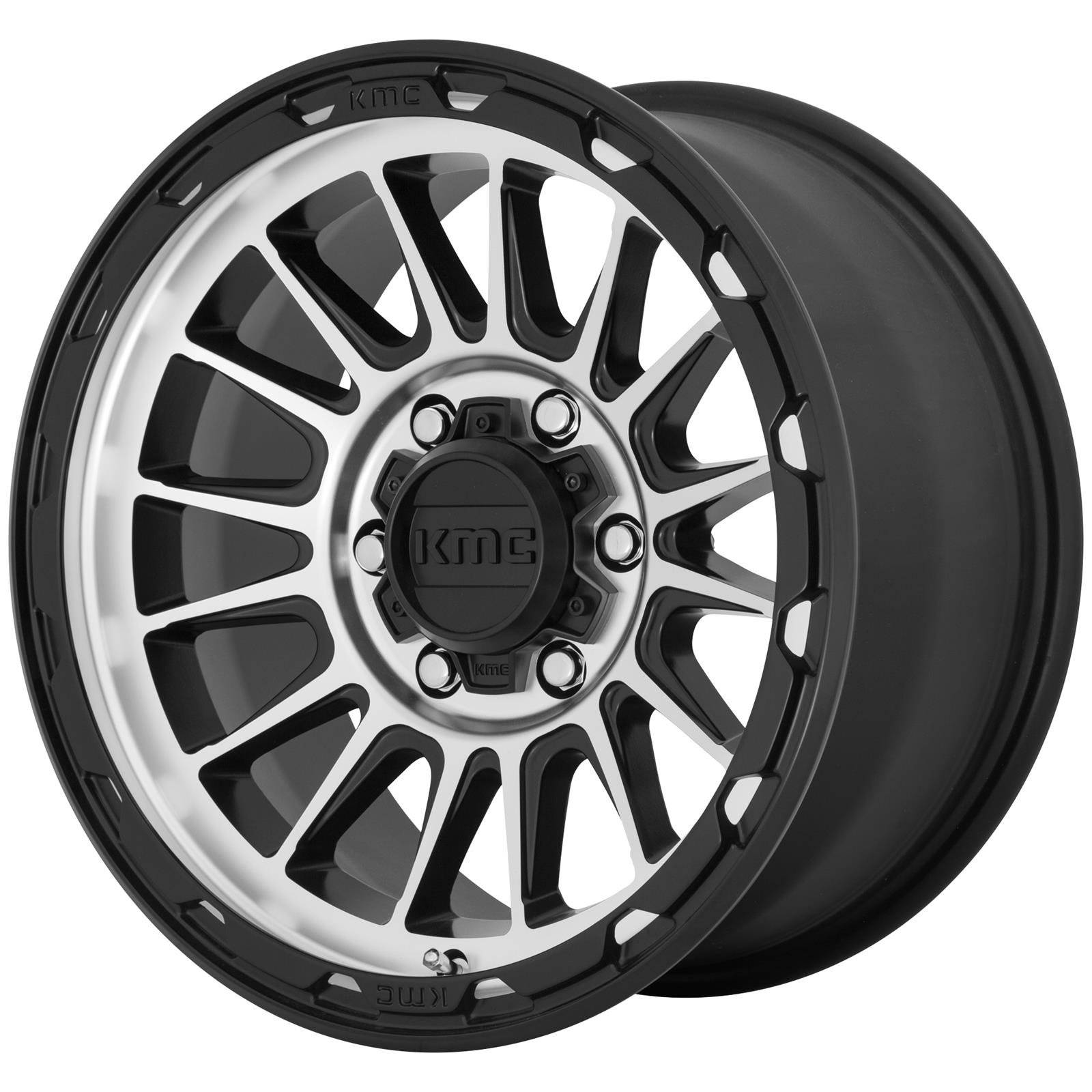 KMC KM542 17X8.5 Single Wheel Black