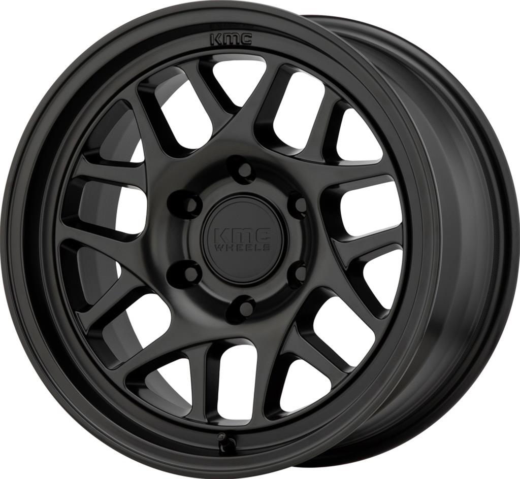 KMC KM717 17X8.5 Single Wheel Black