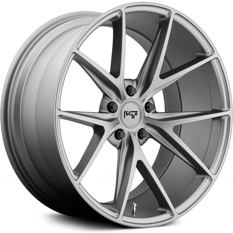Niche Misano 19X8.5 Single Wheel Grey