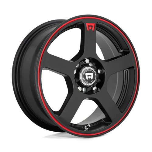 Motegi Racing MR116 17X7 Single Wheel Black