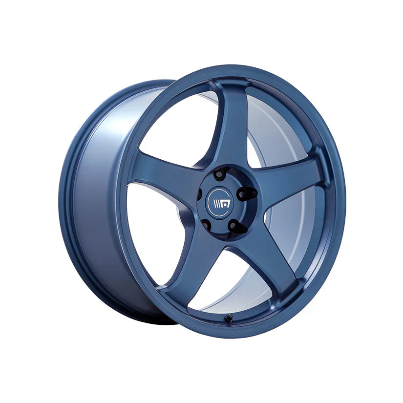 Motegi Racing MR151 19X9.5 Single Wheel Black/Blue