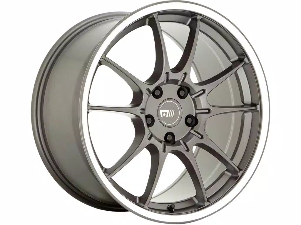 Motegi Racing MR152 17X8 Single Wheel Grey