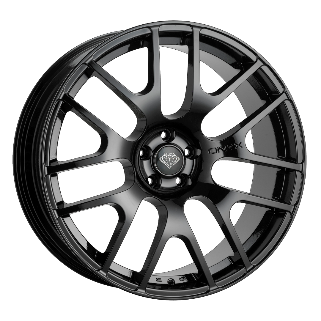 Onyx Wheels Amethyst 22X9.5 Single Wheel Black