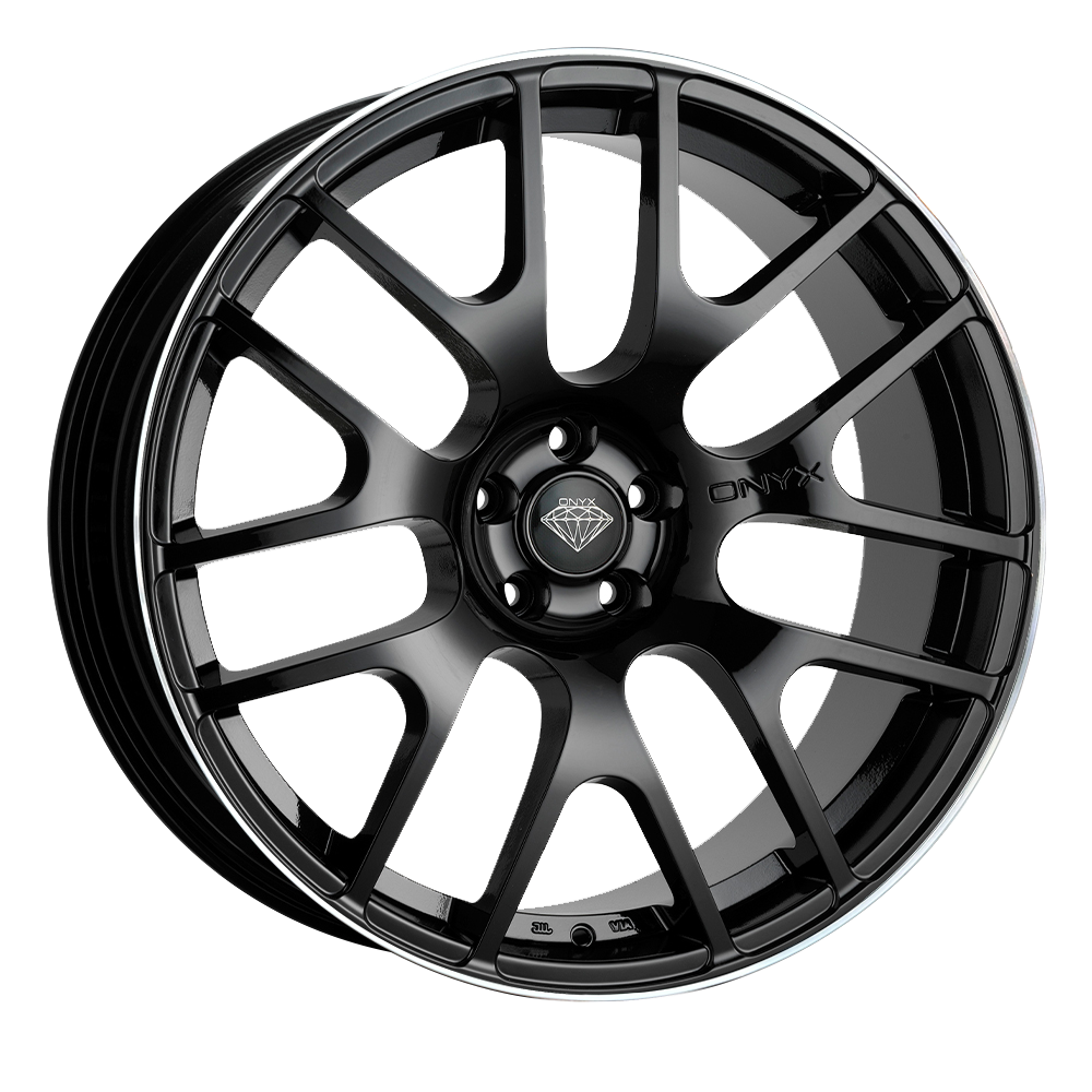 Onyx Wheels Amethyst 22X9.5 Single Wheel Black