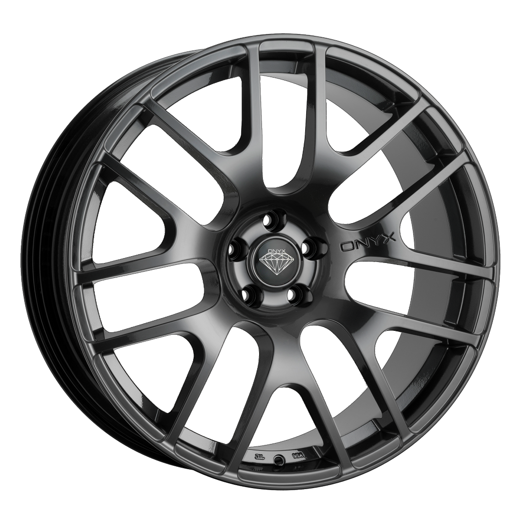 Onyx Wheels Amethyst 22X10 Single Wheel Gunmetal