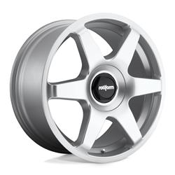 Rotiform SIX 18X8.5 Single Wheel Silver