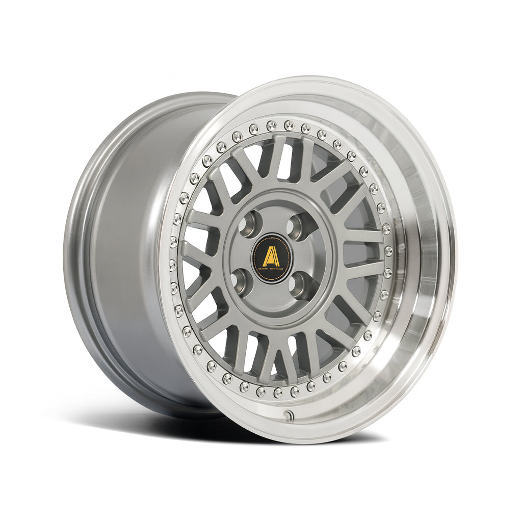 Autostar Storm 15X8 Single Wheel Gunmetal (AS-STOR8015C1P25RLGM0671)