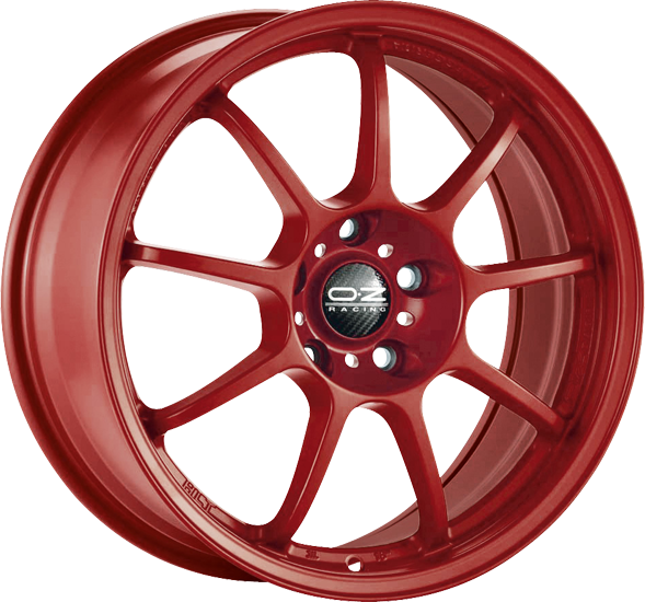 OZ Racing ALLEGGERITA HLT 5F 17X7.5 Single Wheel Red