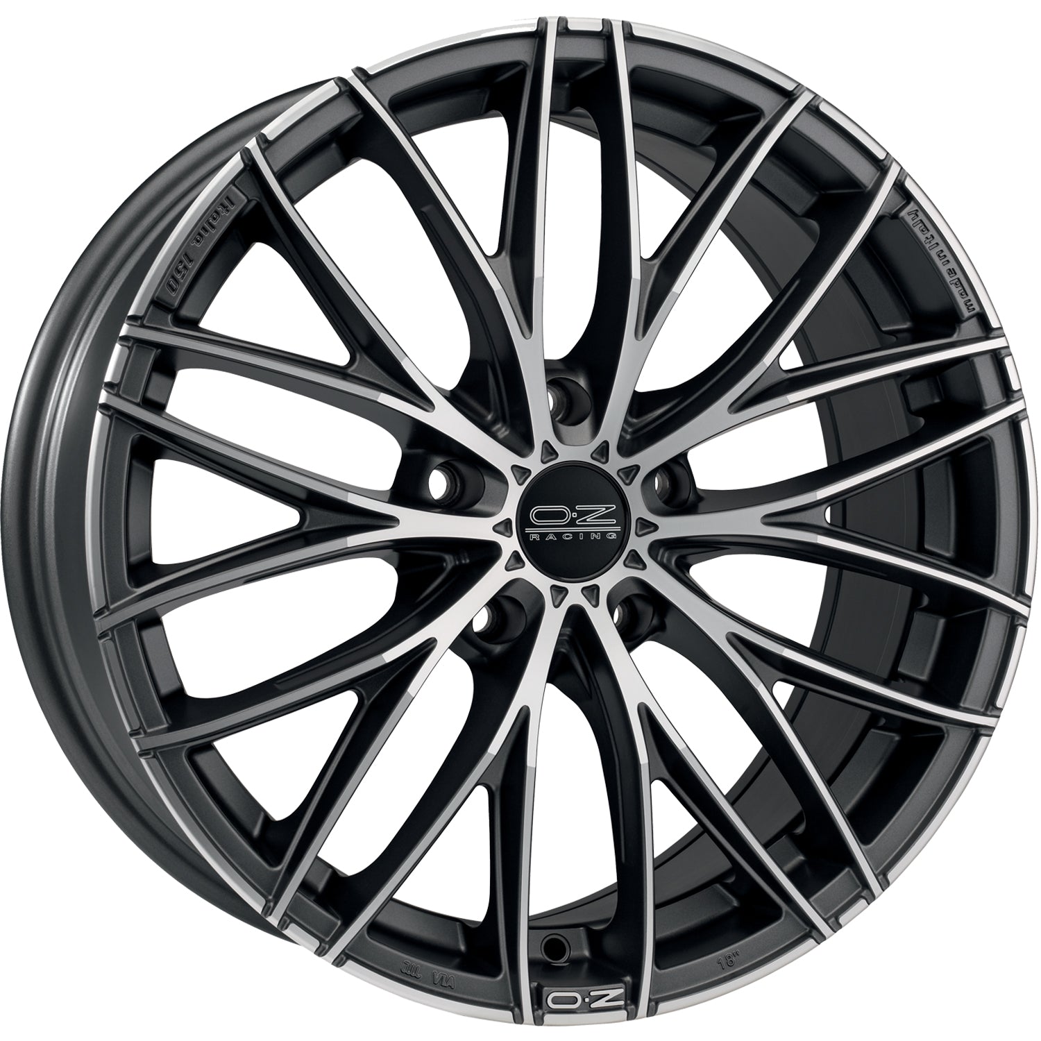 OZ Racing ITALIA 150 17X7 Single Wheel Grey