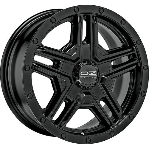OZ Racing RALLY ADVENTURE 17X8 Single Wheel Black