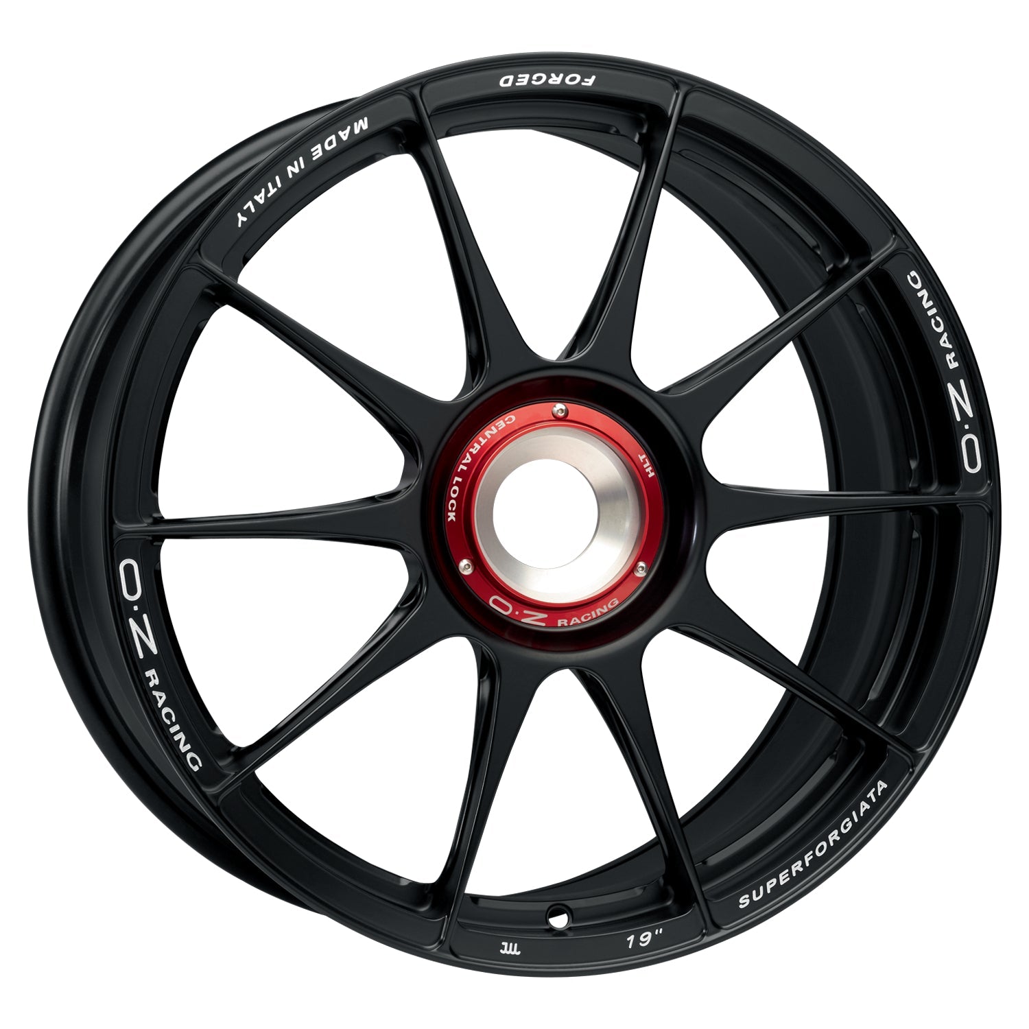 OZ Racing SUPERFORGIATA CL 21X12 Single Wheel Black