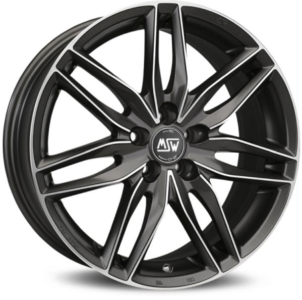 MSW MSW 24 17X7 Single Wheel Gunmetal