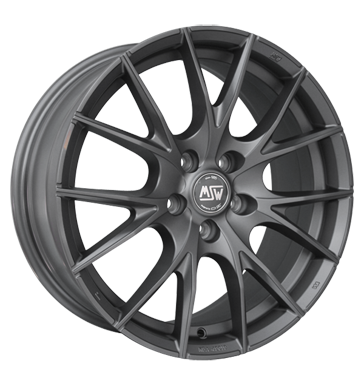 MSW MSW 25 17X8 Single Wheel Titanium