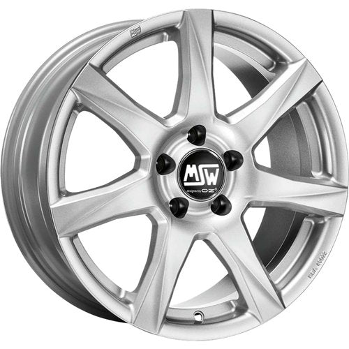 MSW MSW 77 14X5 Single Wheel Silver