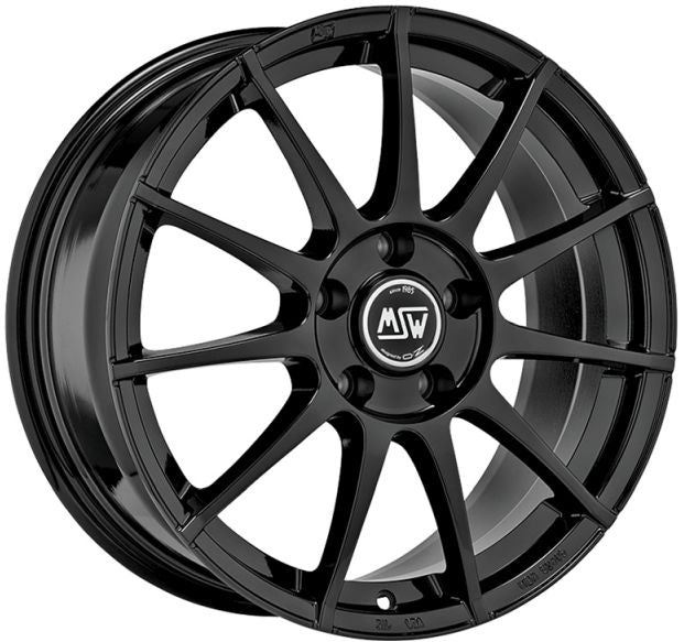MSW MSW 85 16X6.5 Single Wheel Black