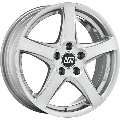MSW MSW 78 17X6.5 Single Wheel Silver