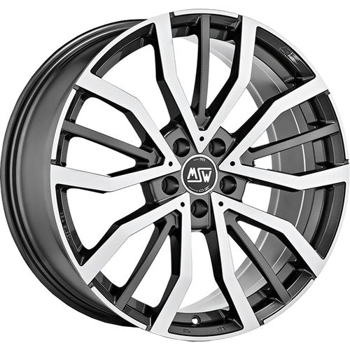 MSW MSW 49 19X9 Single Wheel Gunmetal