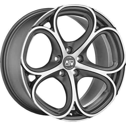 MSW MSW 82 19X8 Single Wheel Gunmetal
