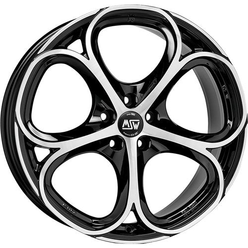 MSW MSW 82 18X9 Single Wheel Black