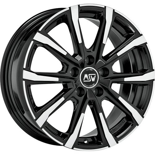 MSW MSW 79 16X6.5 Single Wheel Black