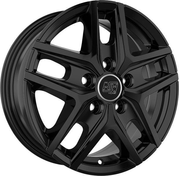 MSW MSW 40 VAN 16X6.5 Single Wheel Black