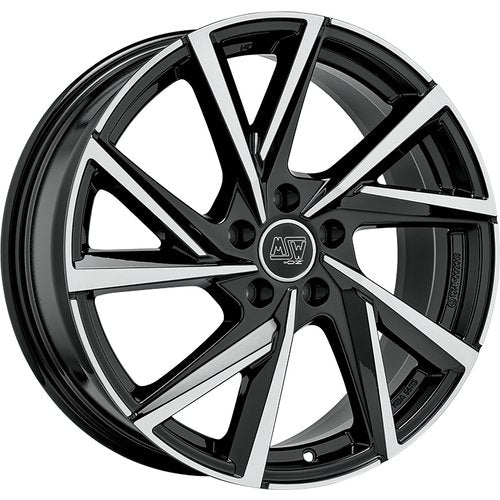 MSW MSW 80-5 18X8 Single Wheel Black