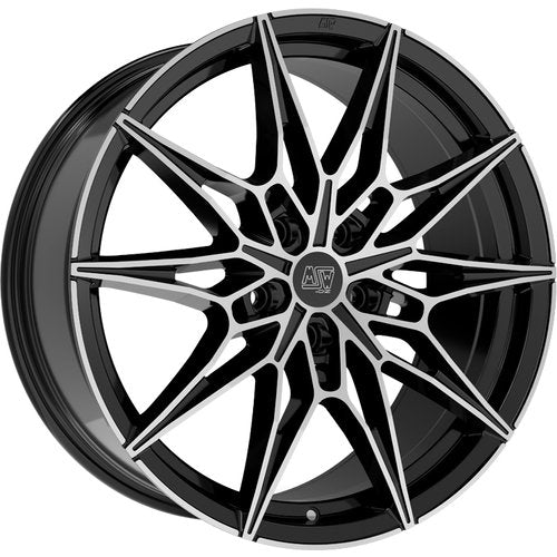 MSW MSW 75 20X9 Single Wheel Black