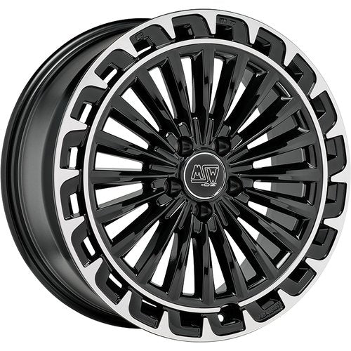 MSW MSW 32 19X7.5 Single Wheel Black
