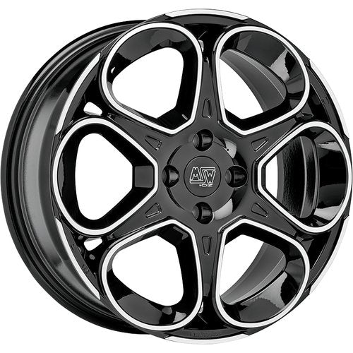 MSW MSW 83 19X8 Single Wheel Black