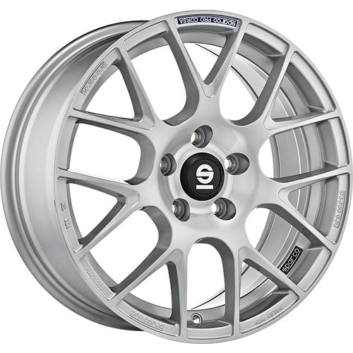Sparco SPARCO PRO CORSA 18X8 Single Wheel Silver
