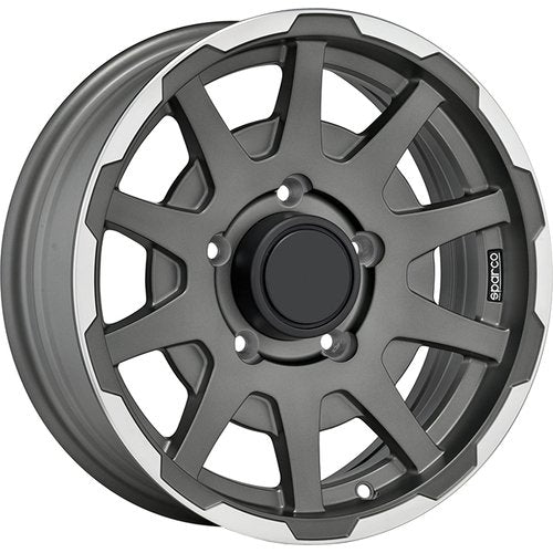 Sparco SPARCO DAKAR 16X5.5 Single Wheel Grey