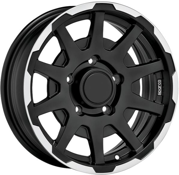 Sparco SPARCO DAKAR 17X8.5 Single Wheel Black