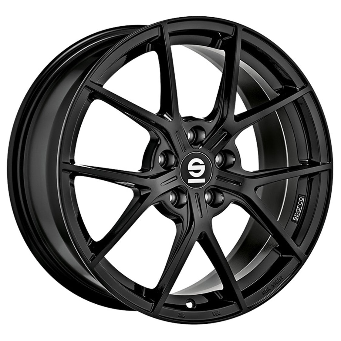 Sparco SPARCO PODIO 19X8.5 Single Wheel Black