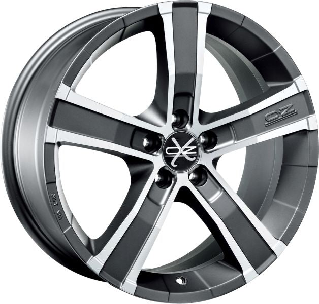 OZ Racing SAHARA 5 18X8 Single Wheel Grey