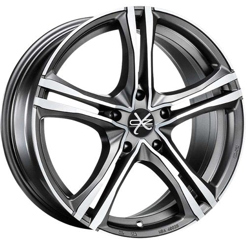 OZ Racing X5B 19X8 Single Wheel Grey