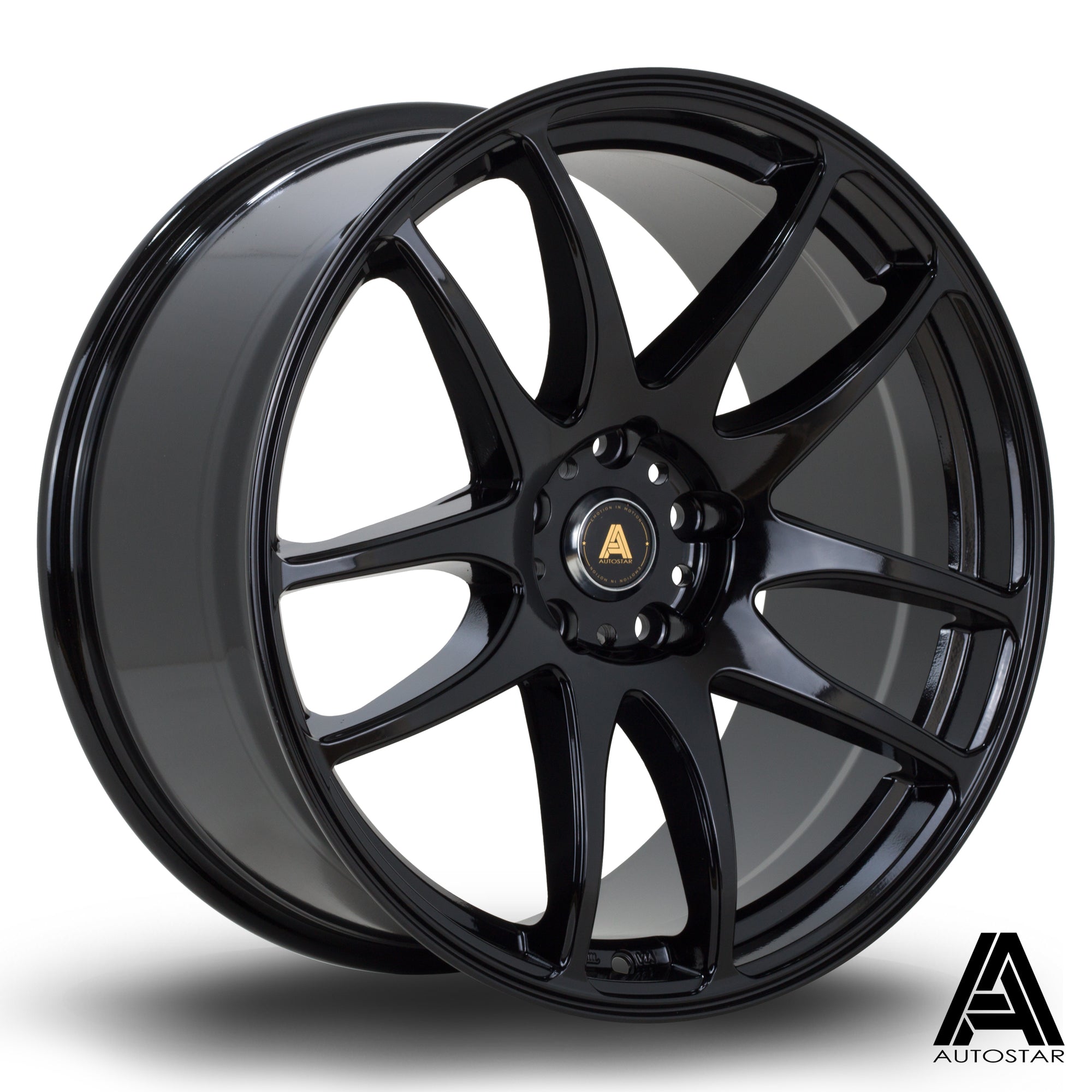 Autostar A510 19X9.5 Single Wheel Black