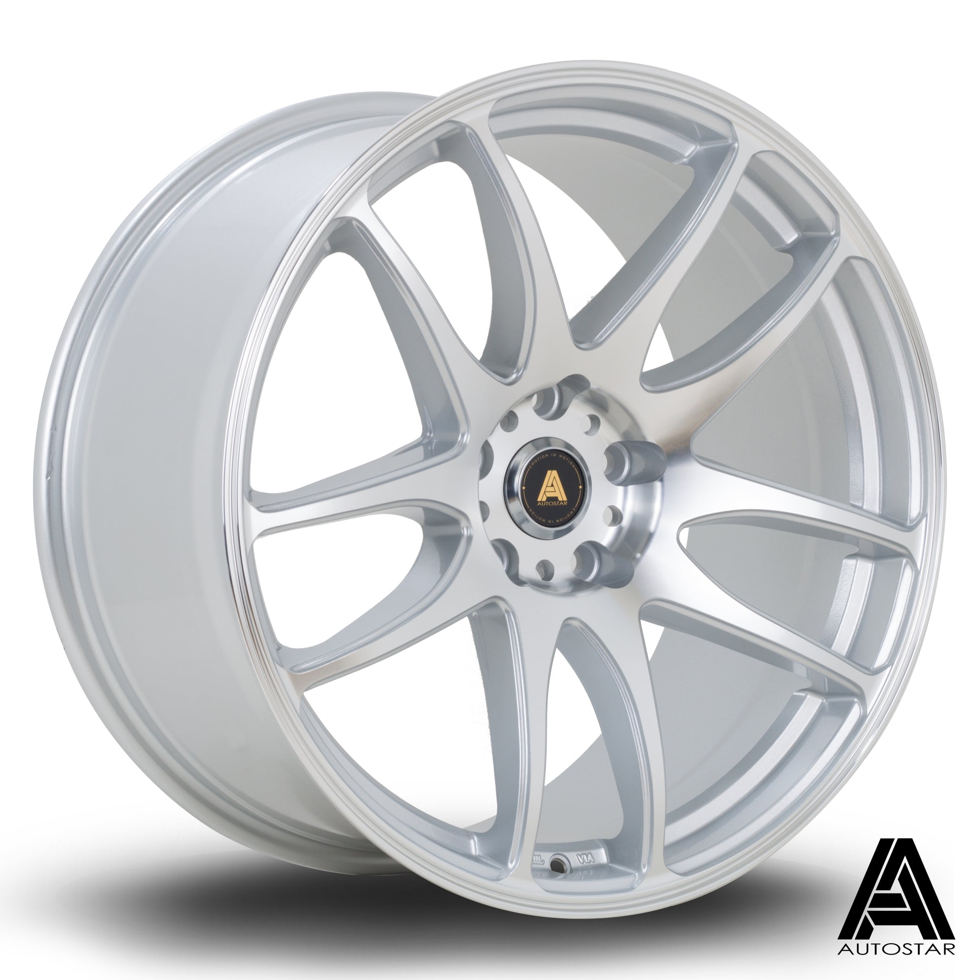 Autostar A510 19X9.5 Single Wheel Silver