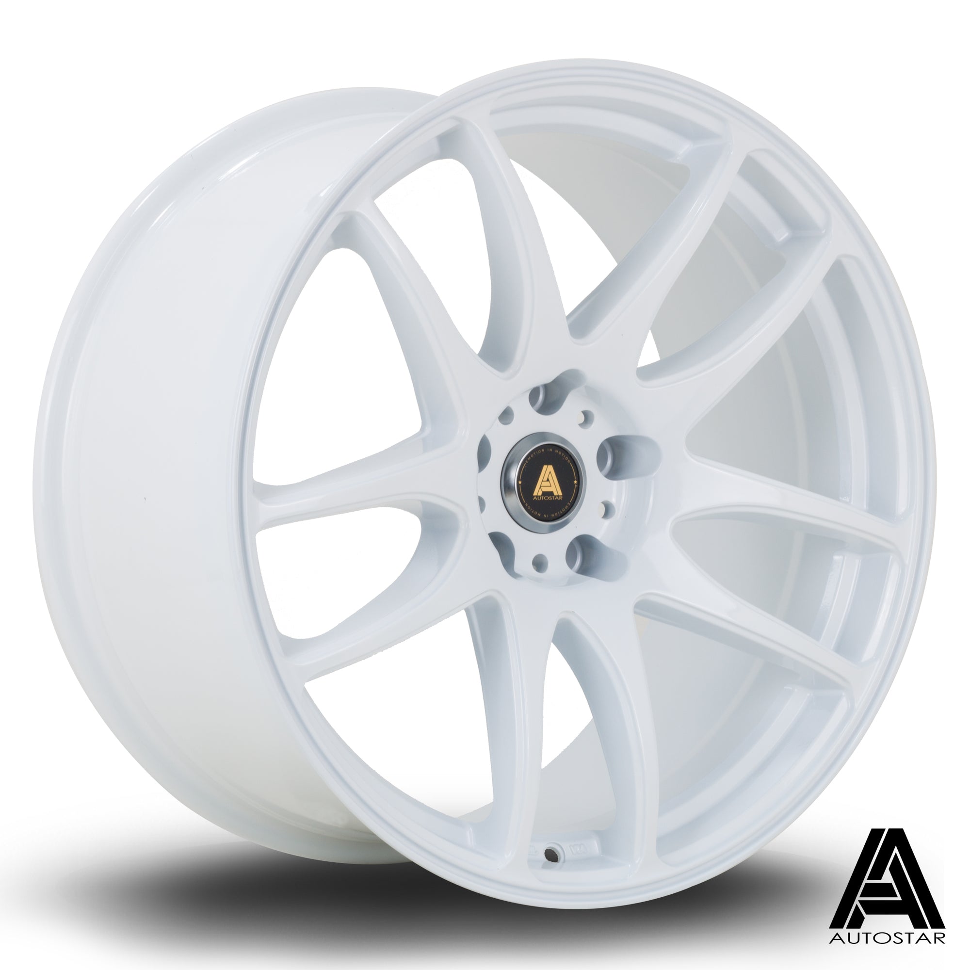 Autostar A510 19X9.5 Single Wheel White