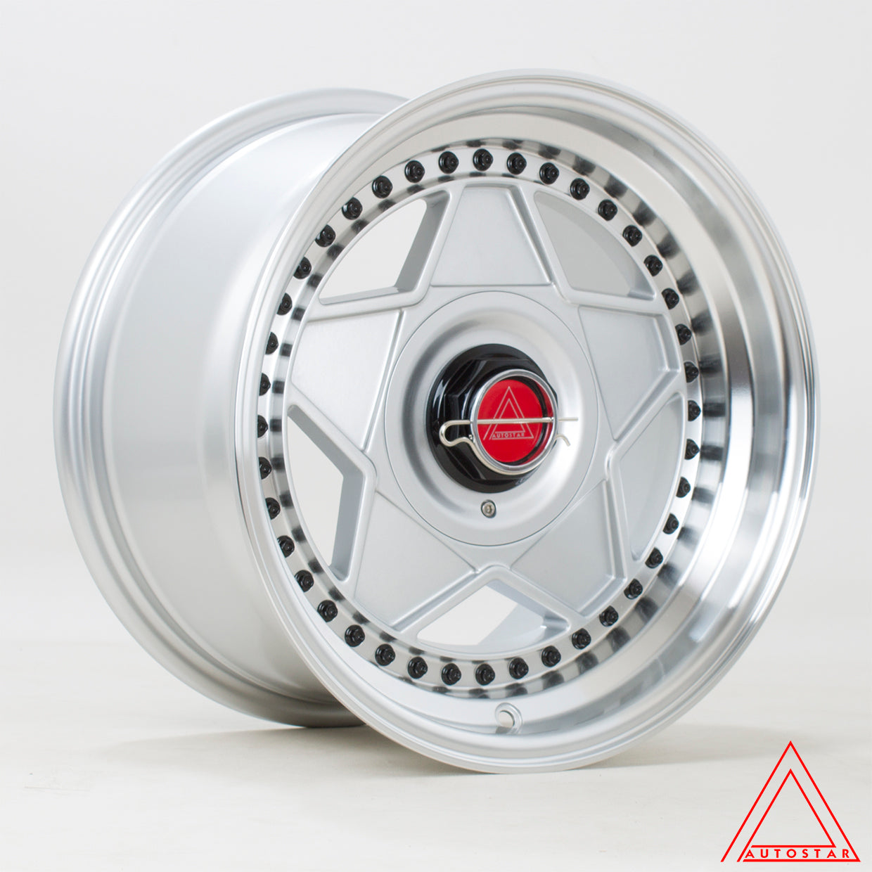 Autostar Centro 15X8.25 Single Wheel Silver