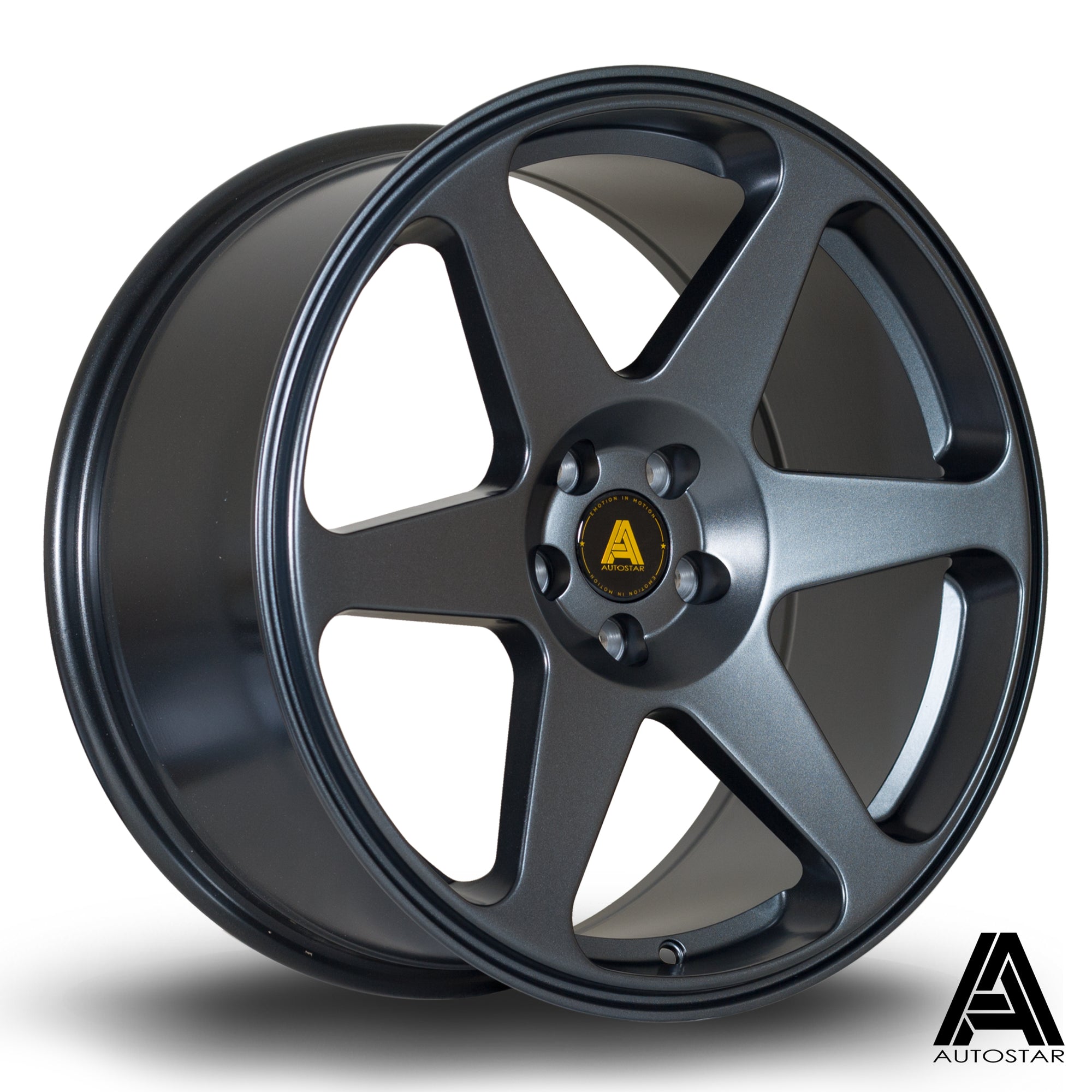 Autostar Chaser 18X8.5 Single Wheel Gunmetal