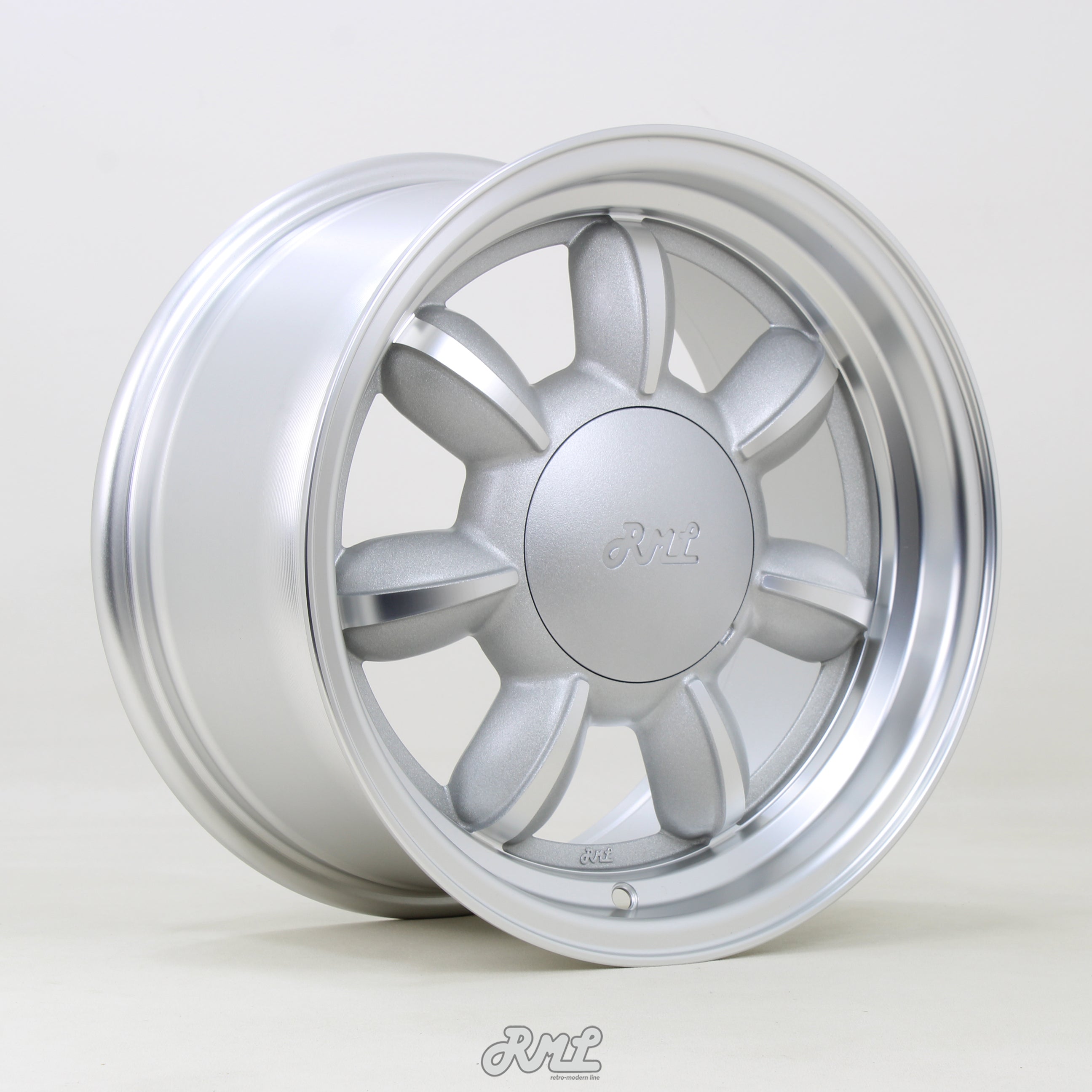 RML Wheels Daisy 15X8 Single Wheel Silver
