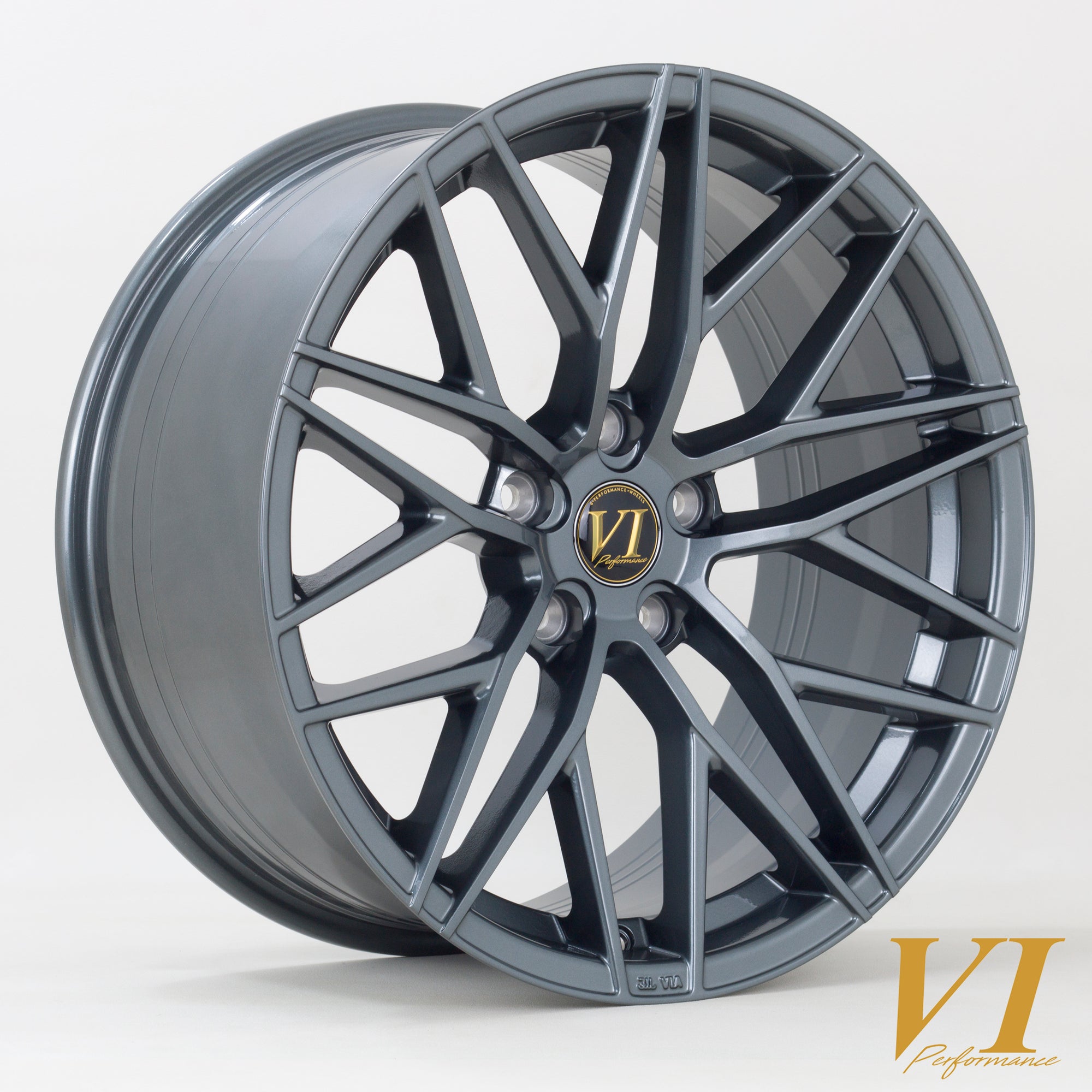 6Performance Faster 19X9.5 Single Wheel Gunmetal