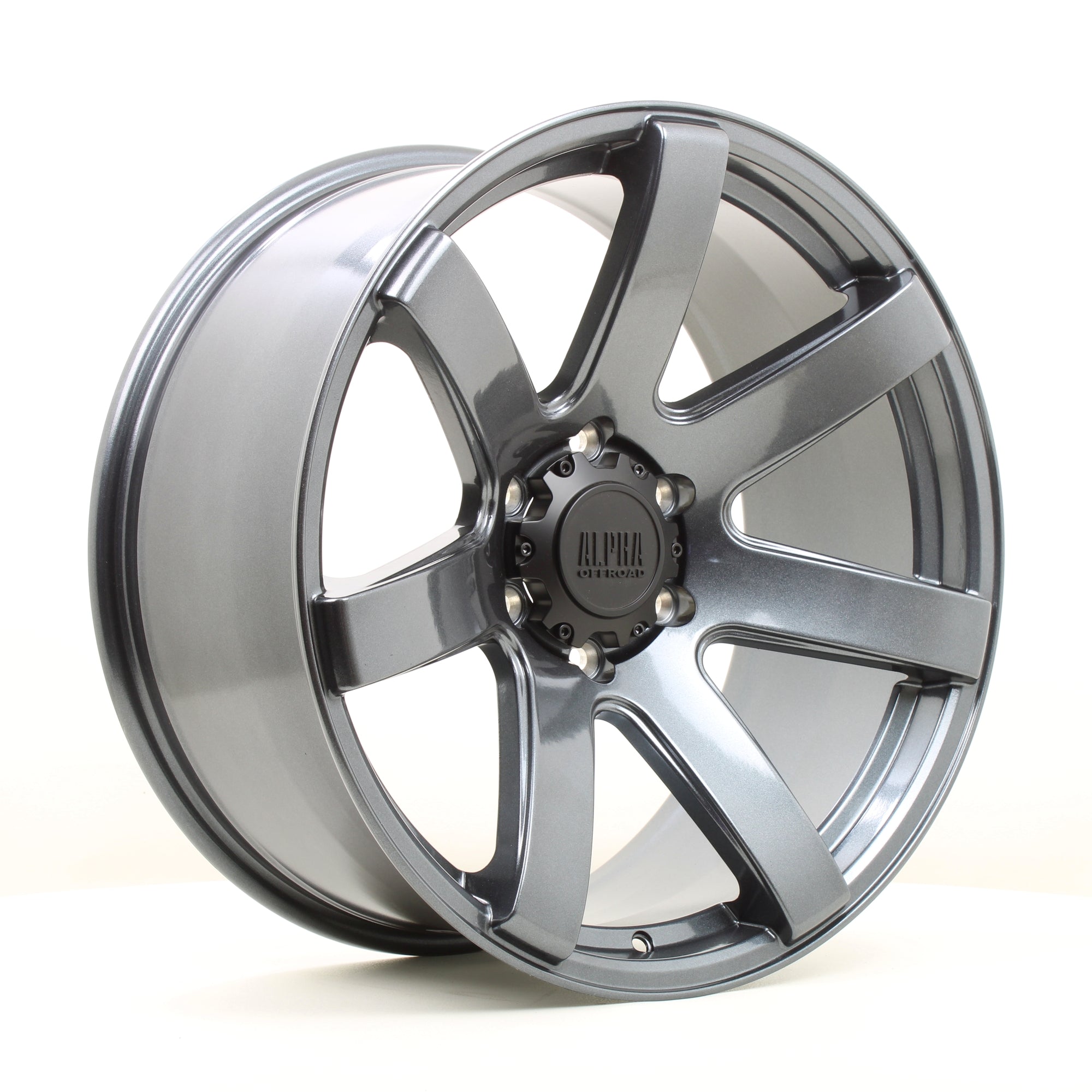 Alpha Offroad Gauntlet 18X9 Single Wheel Grey
