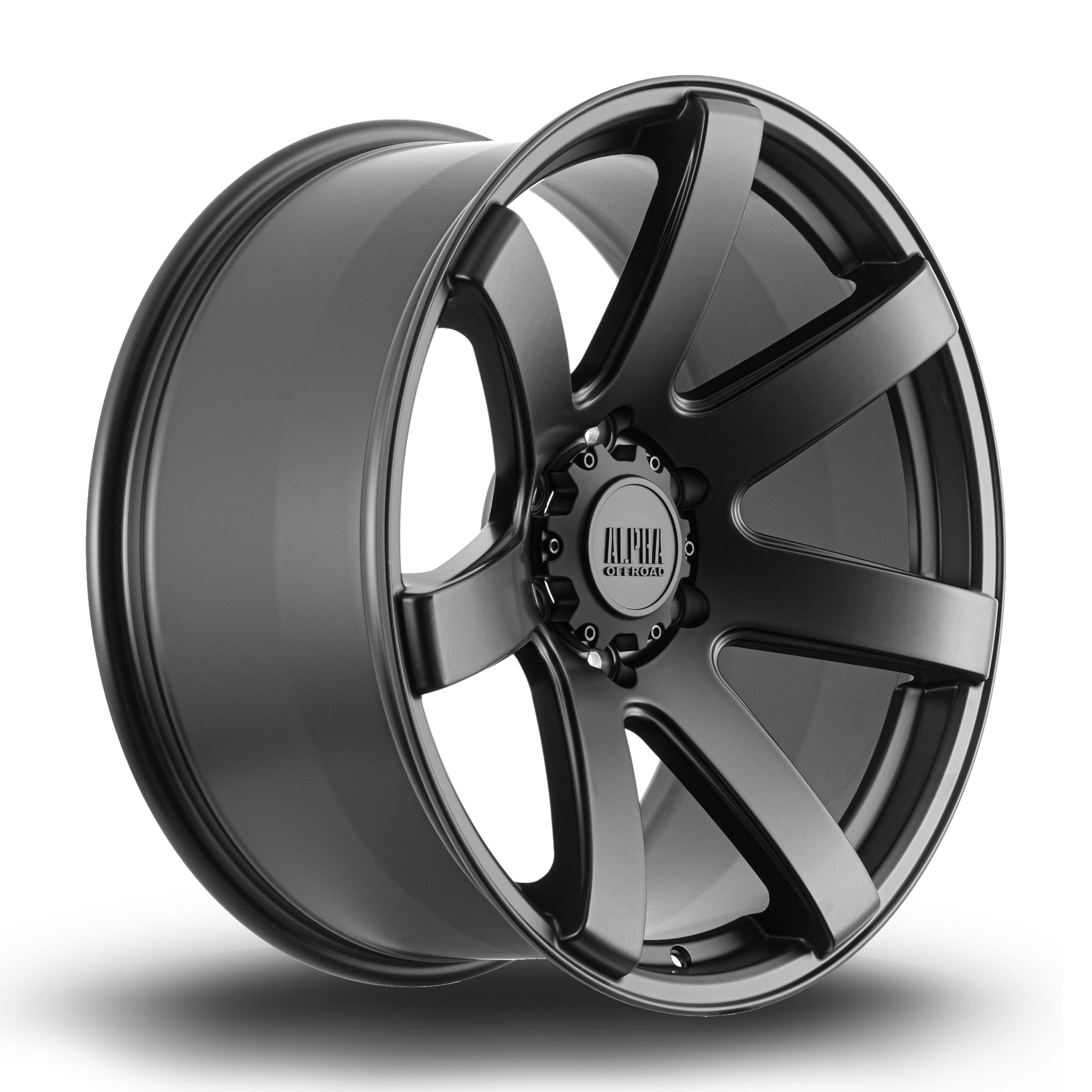 Alpha Offroad Gauntlet 18X9 Single Wheel Black