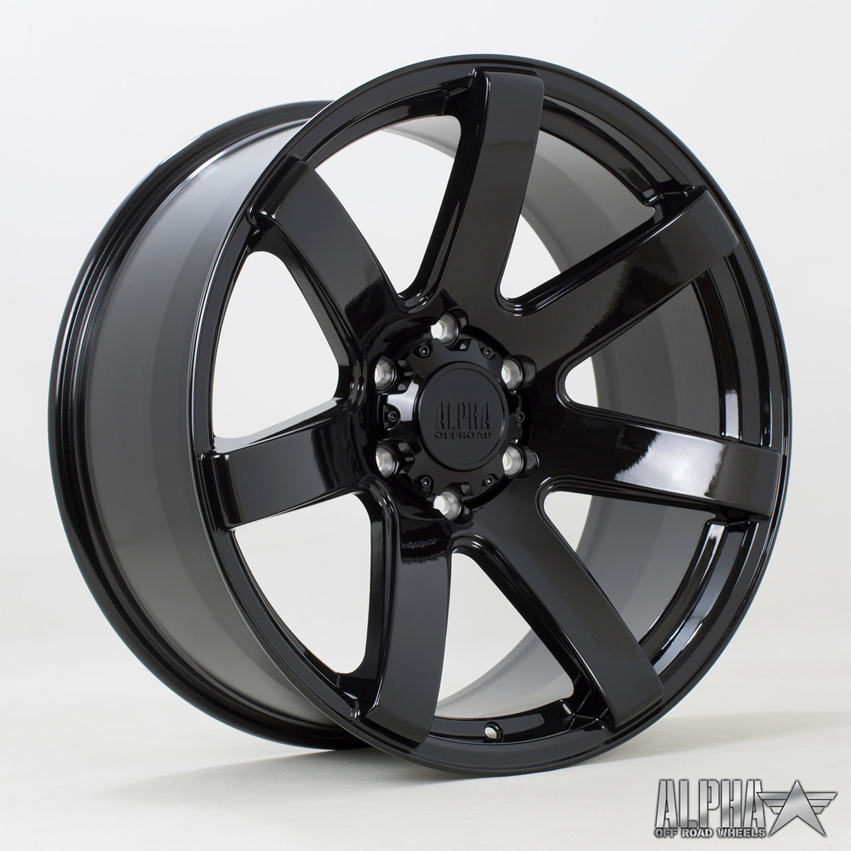 Alpha Offroad Gauntlet 20X9 Single Wheel Black